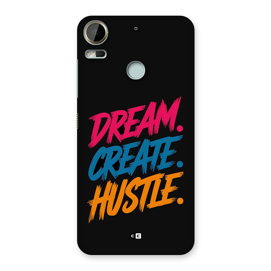 Dream Create Hustle Back Case for Desire 10 Pro