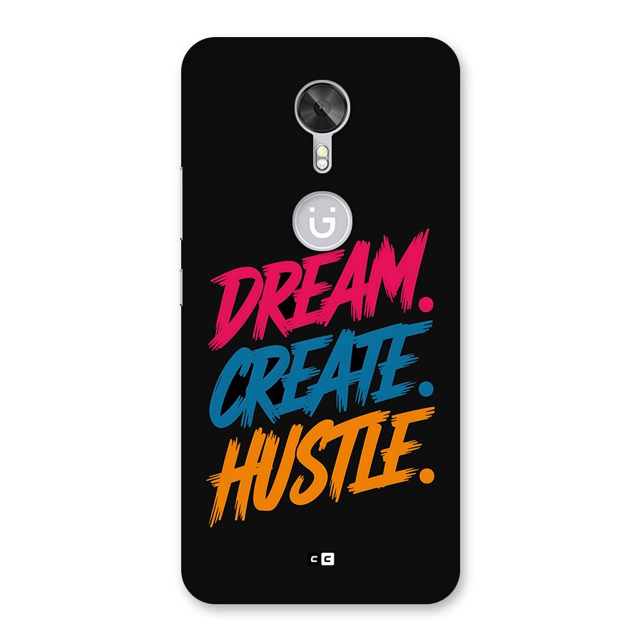 Dream Create Hustle Back Case for Gionee A1