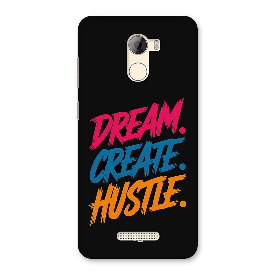 Dream Create Hustle Back Case for Gionee A1 LIte