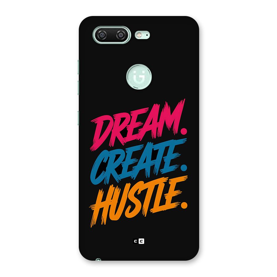 Dream Create Hustle Back Case for Gionee S10