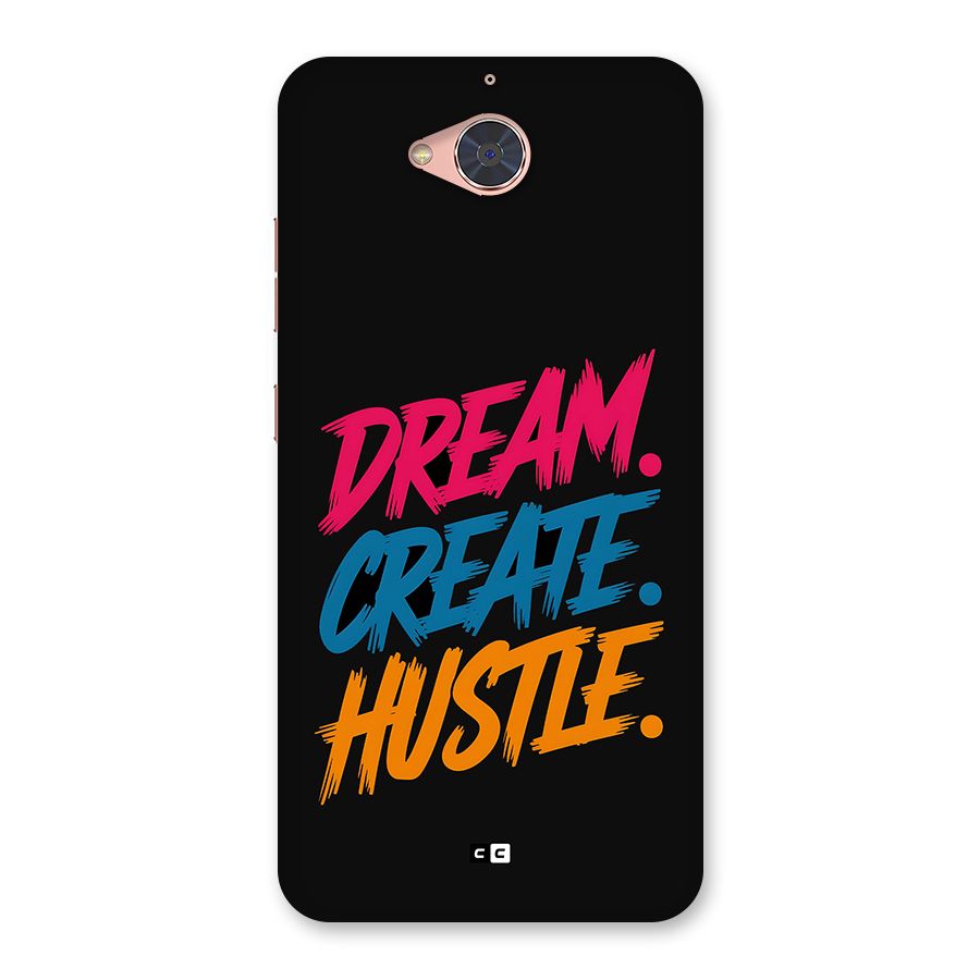 Dream Create Hustle Back Case for Gionee S6 Pro