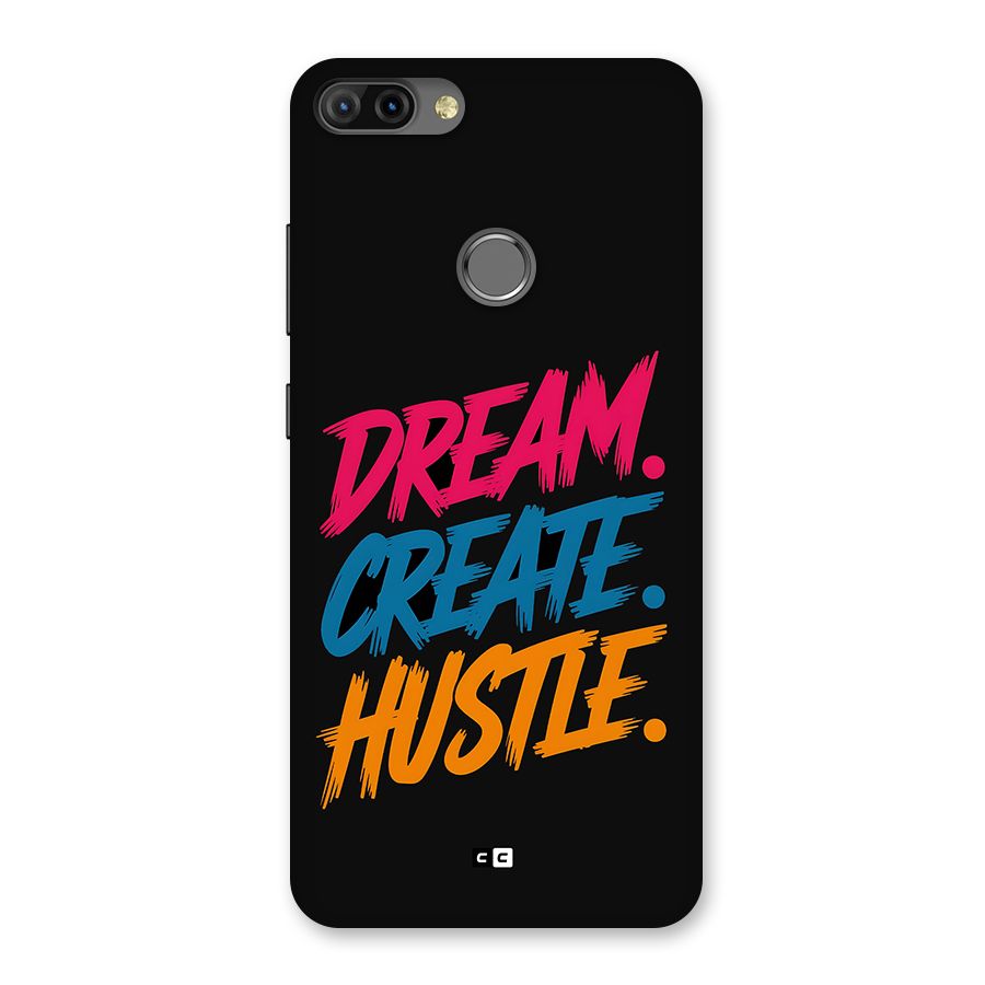 Dream Create Hustle Back Case for Infinix Hot 6 Pro