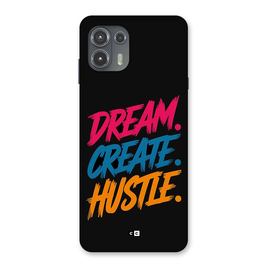 Dream Create Hustle Back Case for Motorola Edge 20 Fusion