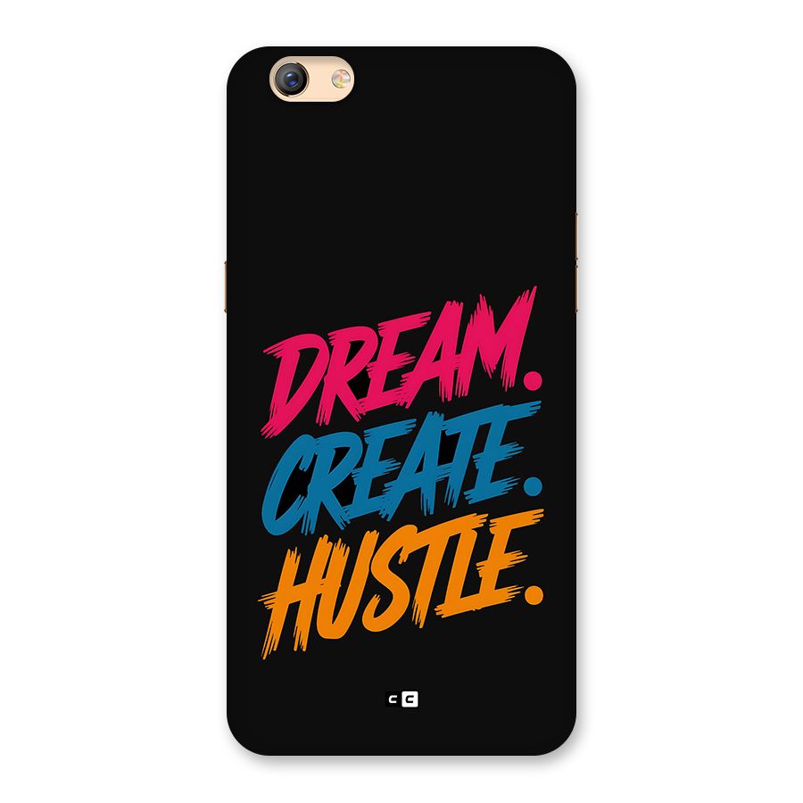 Dream Create Hustle Back Case for Oppo F3 Plus