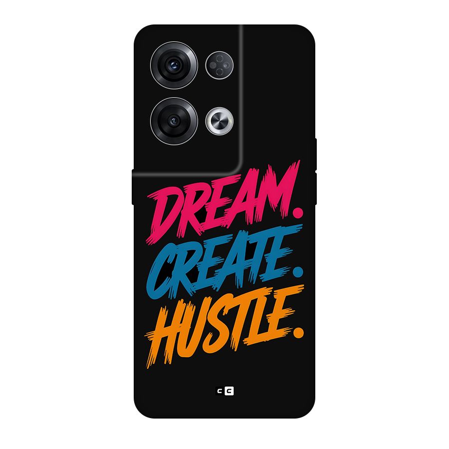 Dream Create Hustle Back Case for Oppo Reno8 Pro 5G