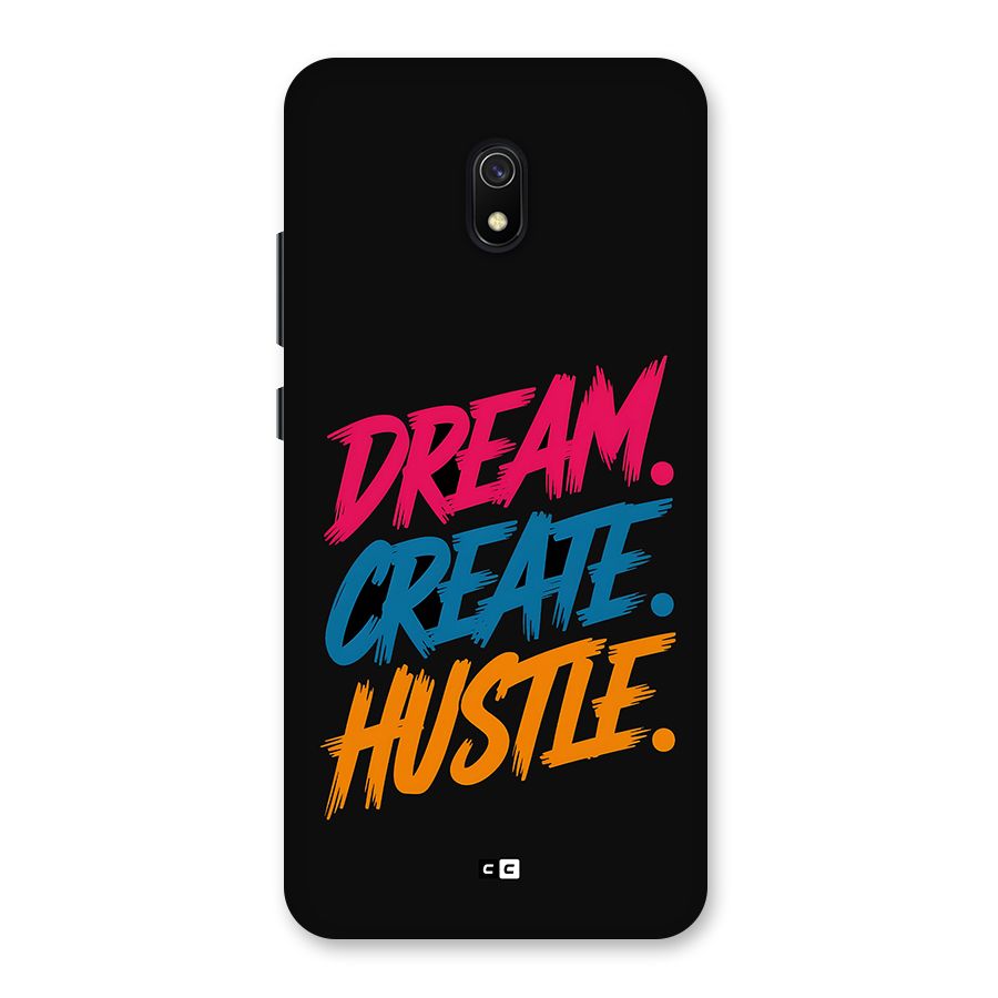 Dream Create Hustle Back Case for Redmi 8A