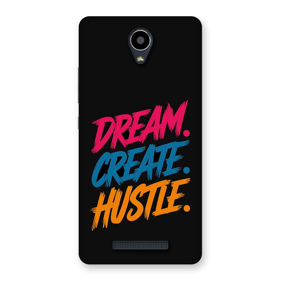 Dream Create Hustle Back Case for Redmi Note 2