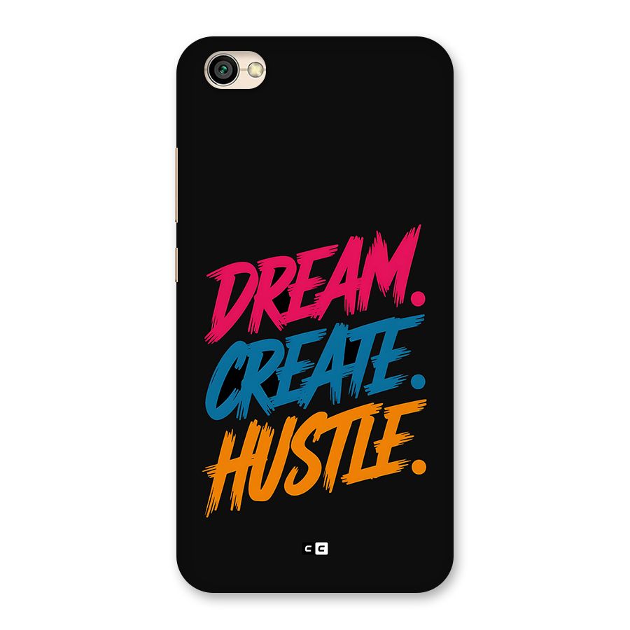 Dream Create Hustle Back Case for Redmi Y1 Lite