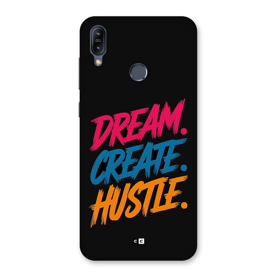 Dream Create Hustle Back Case for Zenfone Max M2