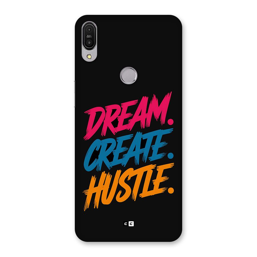 Dream Create Hustle Back Case for Zenfone Max Pro M1