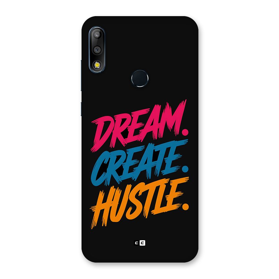 Dream Create Hustle Back Case for Zenfone Max Pro M2