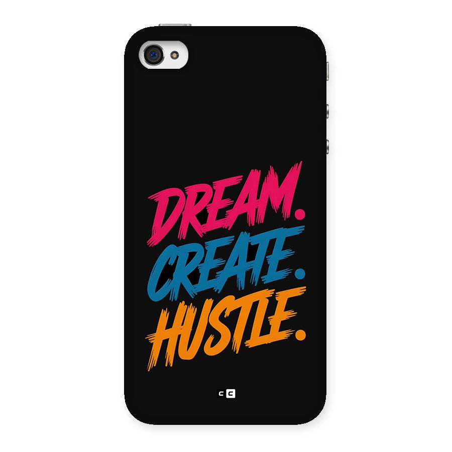 Dream Create Hustle Back Case for iPhone 4 4s