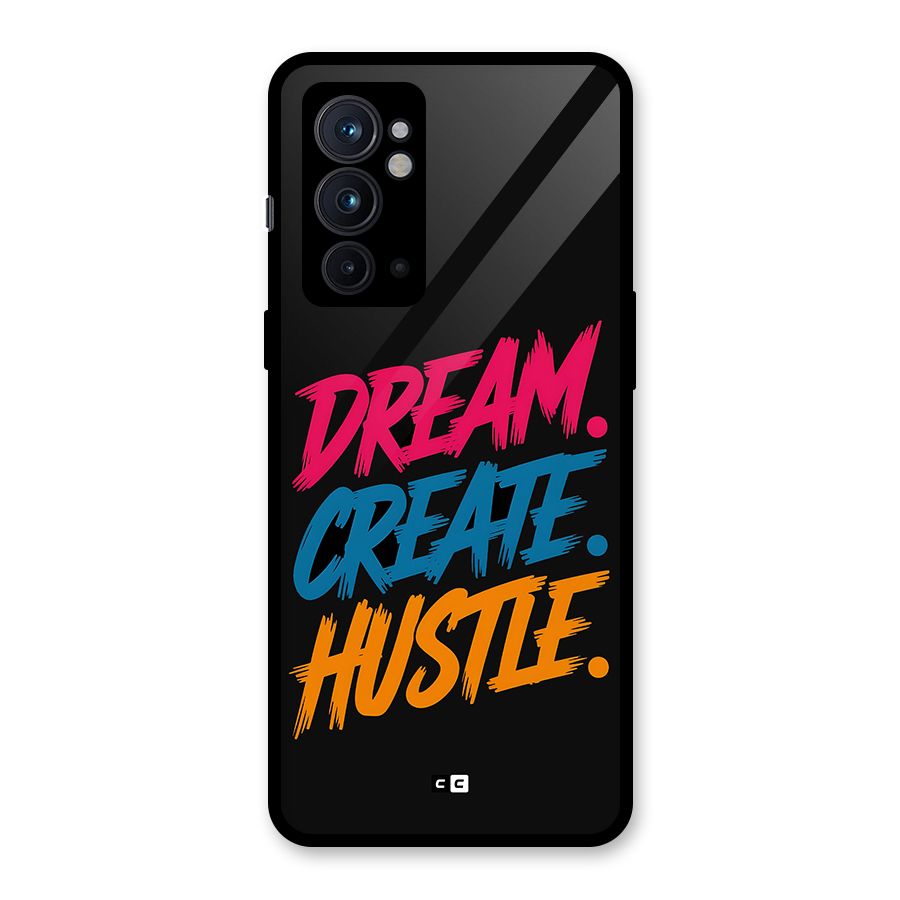 Dream Create Hustle Glass Back Case for OnePlus 9RT 5G