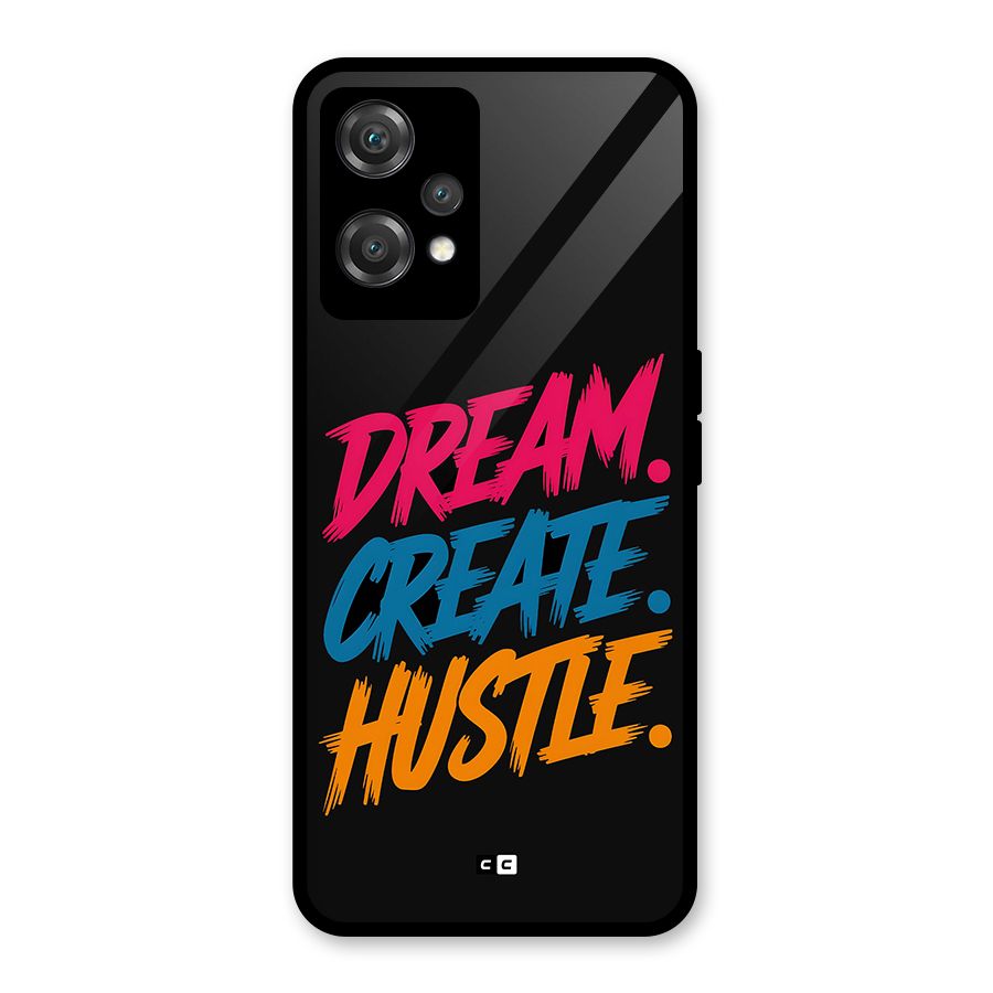 Dream Create Hustle Glass Back Case for OnePlus Nord CE 2 Lite 5G