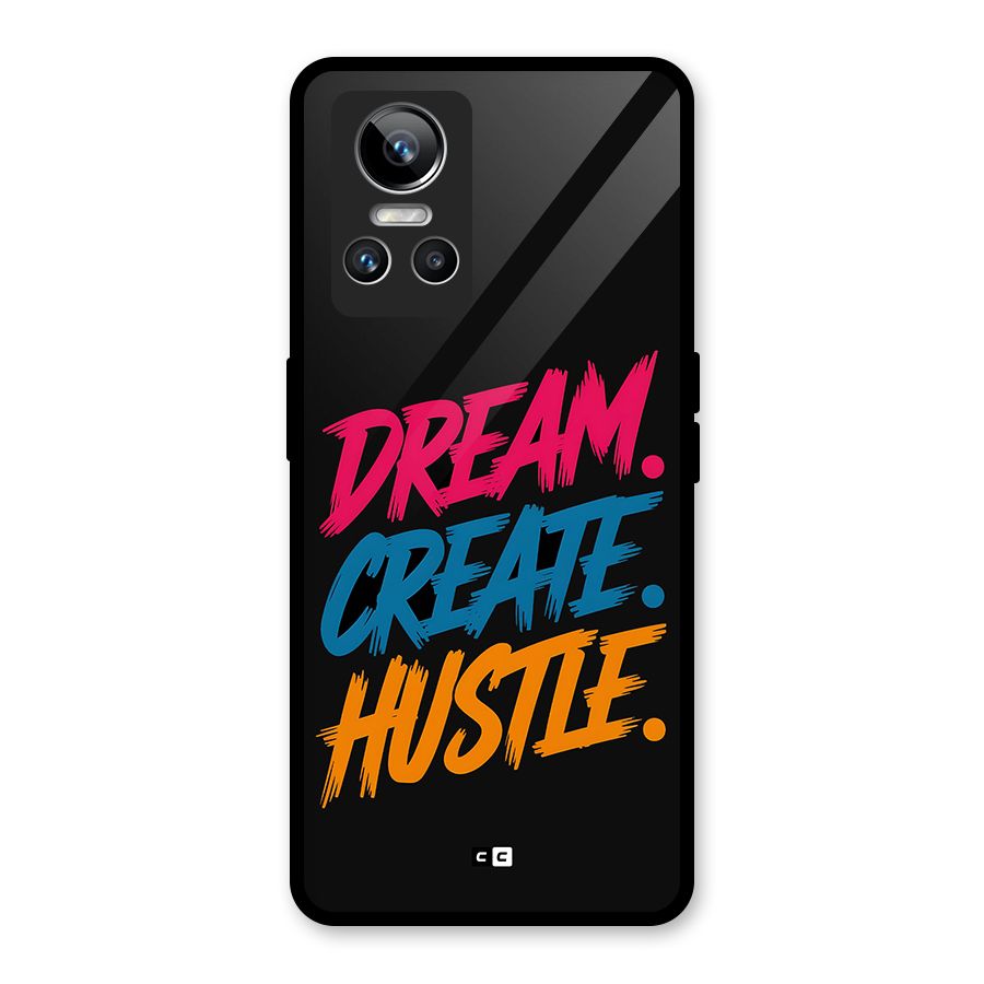 Dream Create Hustle Glass Back Case for Realme GT Neo 3