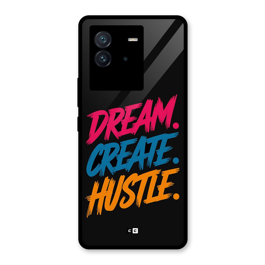 Dream Create Hustle Glass Back Case for Vivo iQOO Neo 6 5G
