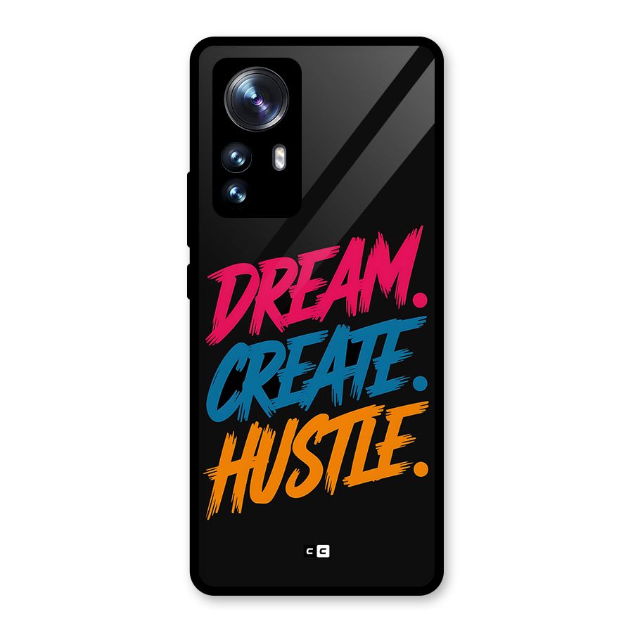 Dream Create Hustle Glass Back Case for Xiaomi 12 Pro
