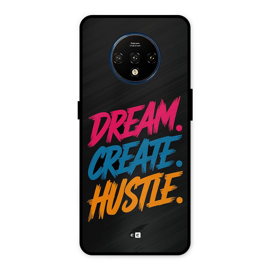 Dream Create Hustle Metal Back Case for OnePlus 7T