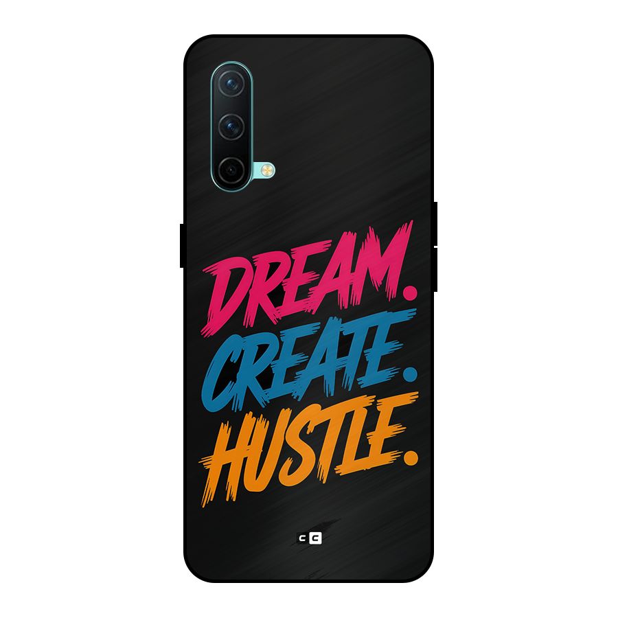 Dream Create Hustle Metal Back Case for OnePlus Nord CE 5G