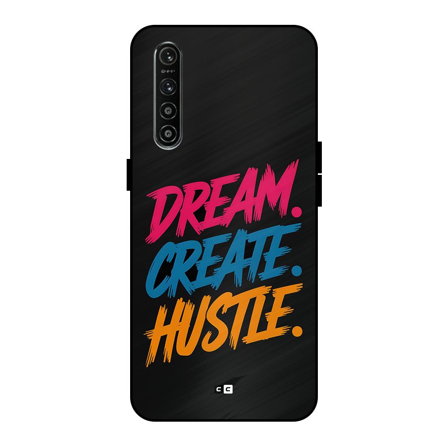 Dream Create Hustle Metal Back Case for Realme XT