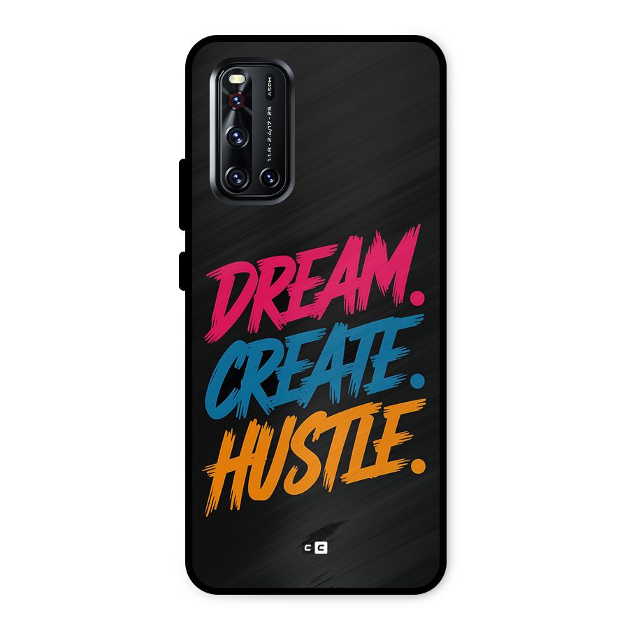 Dream Create Hustle Metal Back Case for Vivo V19