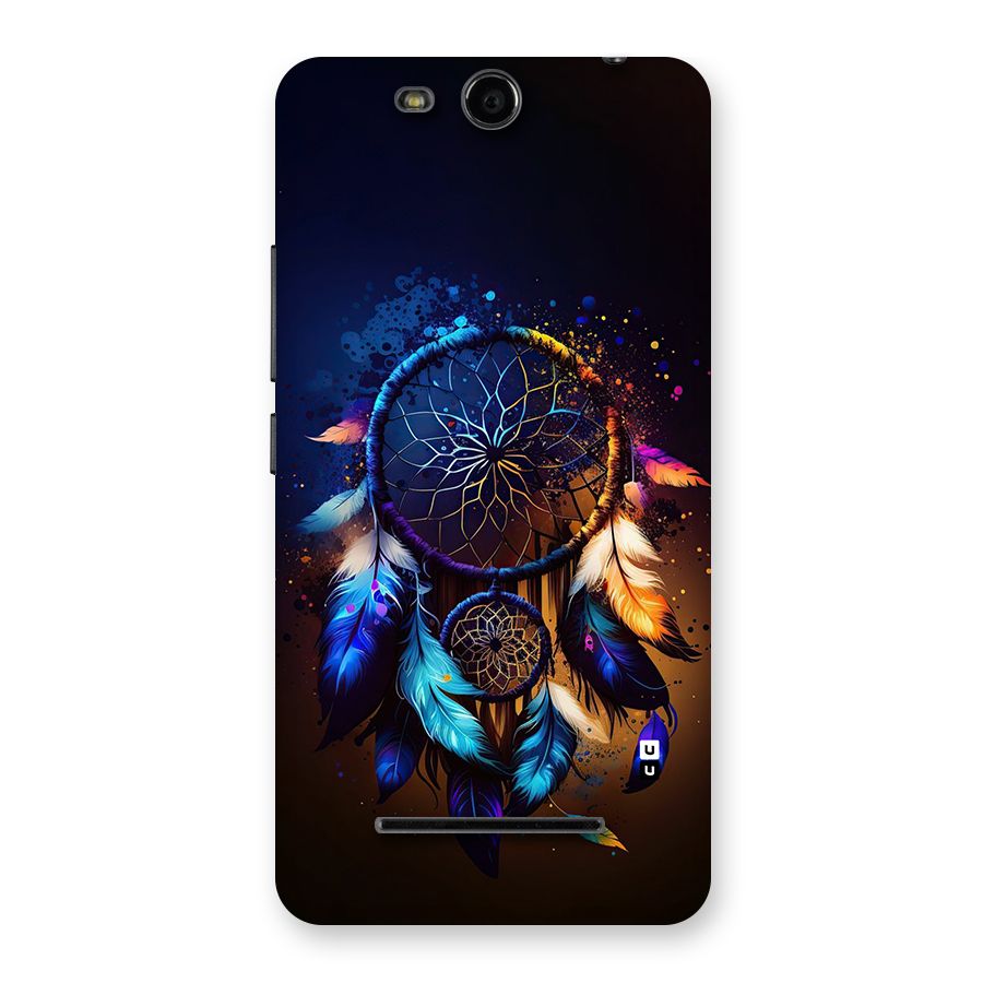 Dream Feather Back Case for Canvas Juice 3 Q392