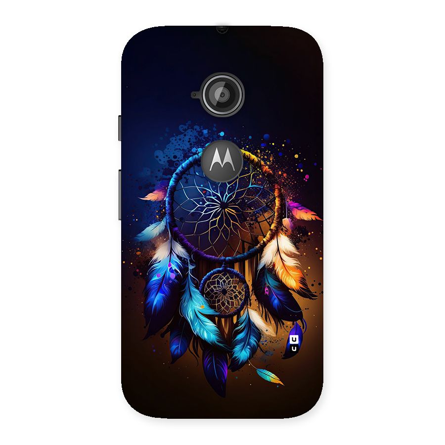 Dream Feather Back Case for Moto E 2nd Gen