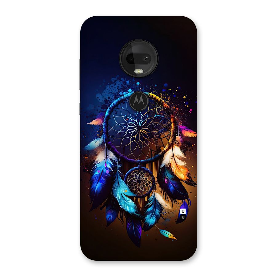 Dream Feather Back Case for Moto G7