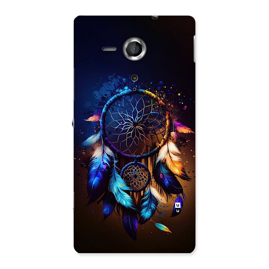 Dream Feather Back Case for Xperia Sp
