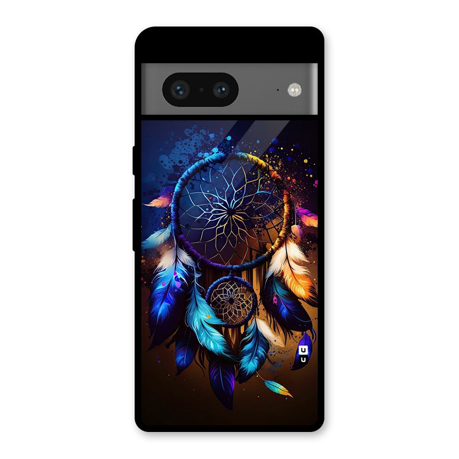 Dream Feather Glass Back Case for Google Pixel 7