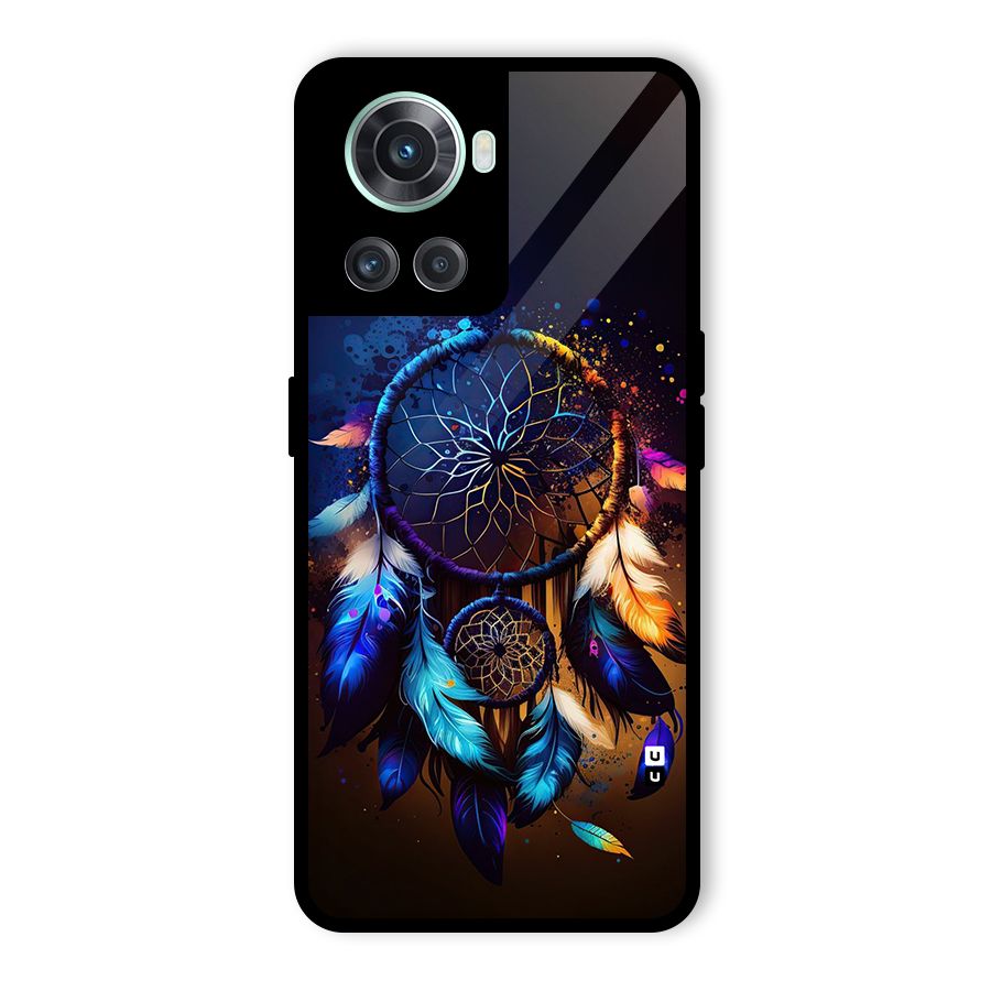 Dream Feather Glass Back Case for OnePlus 10R