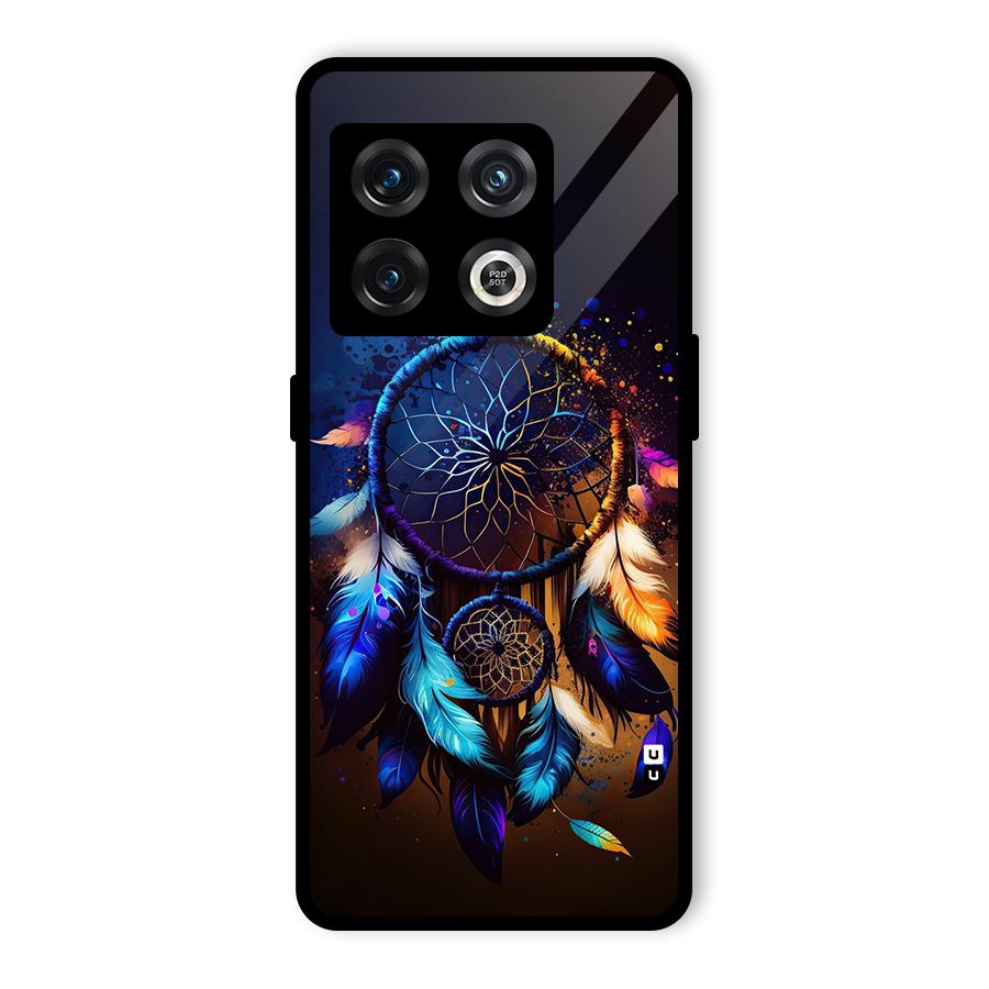 Dream Feather Glass Back Case for OnePlus 10 Pro 5G