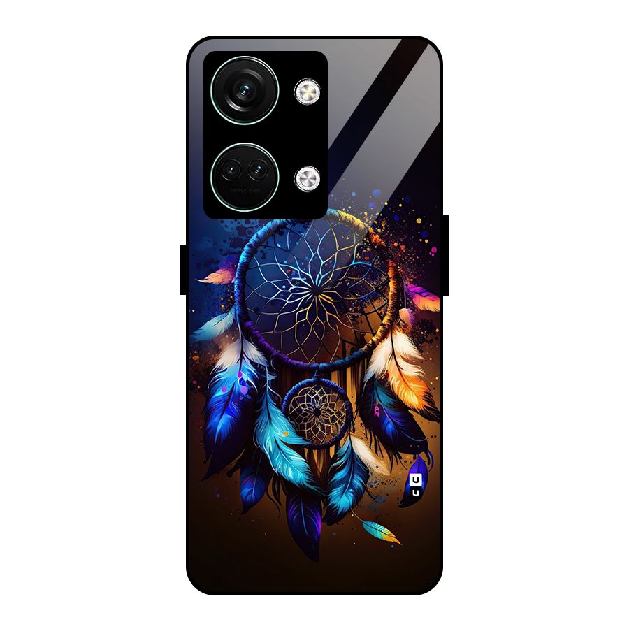 Dream Feather Glass Back Case for Oneplus Nord 3