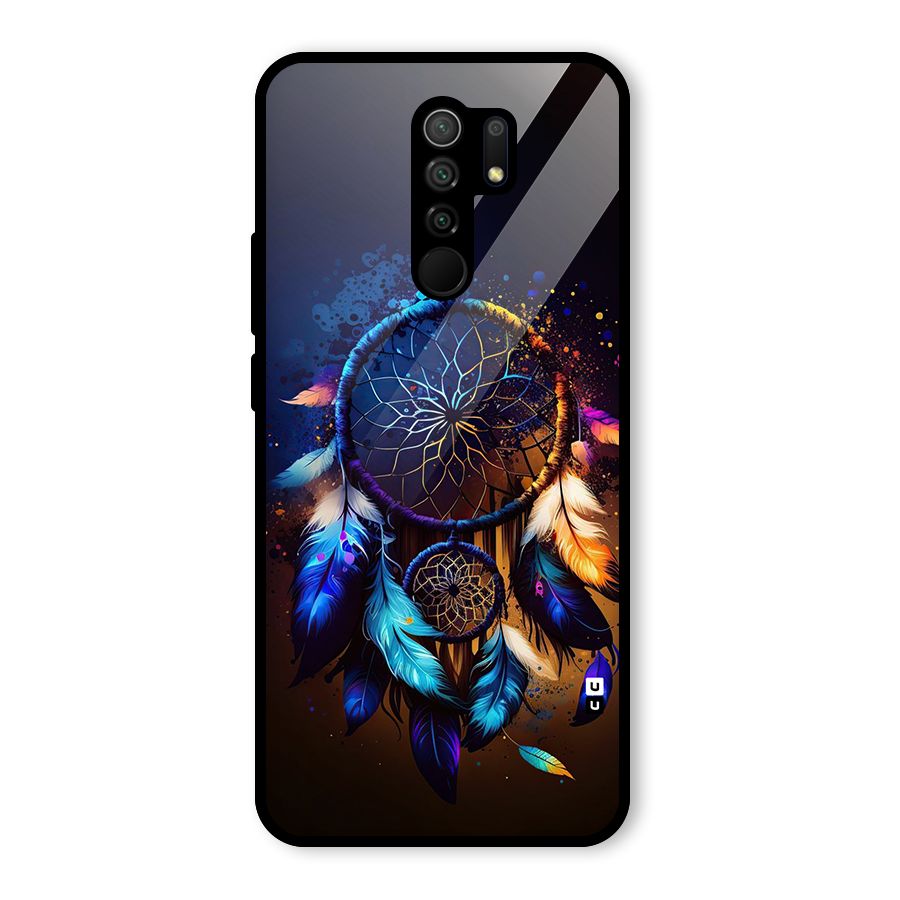 Dream Feather Glass Back Case for Poco M2