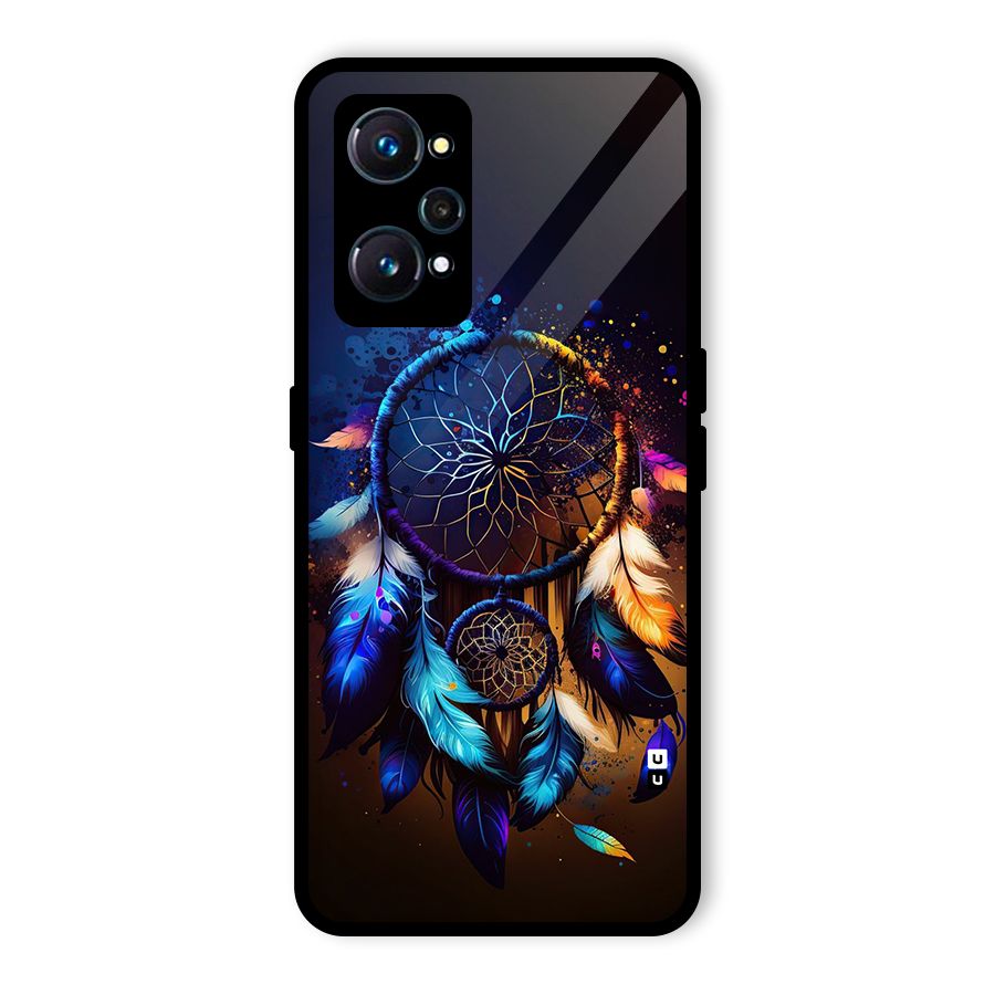 Dream Feather Glass Back Case for Realme GT Neo2