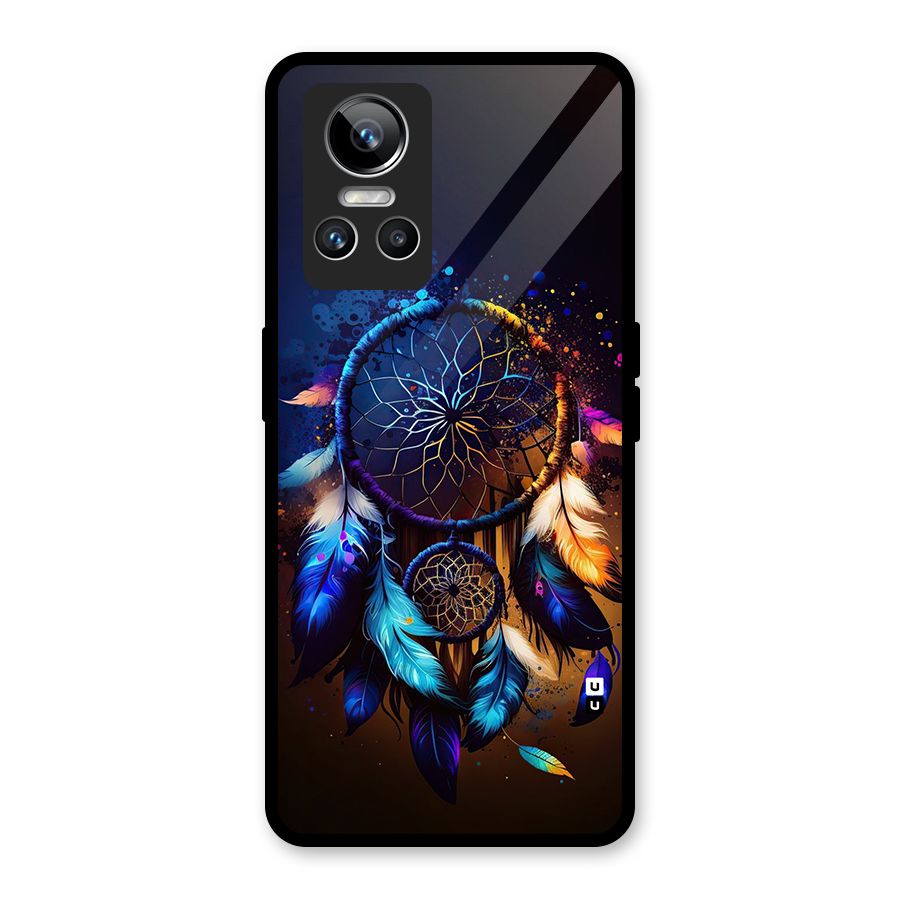 Dream Feather Glass Back Case for Realme GT Neo 3