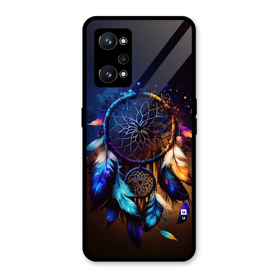 Dream Feather Glass Back Case for Realme GT Neo 3T