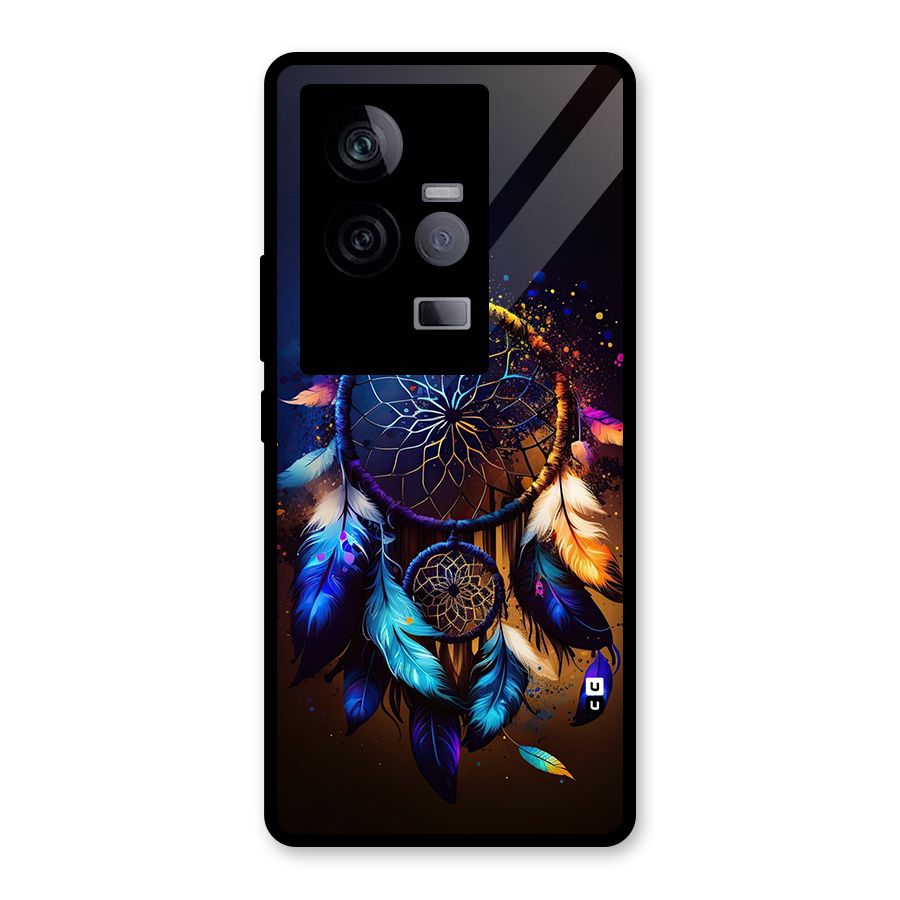 Dream Feather Glass Back Case for Vivo iQOO 11 5G