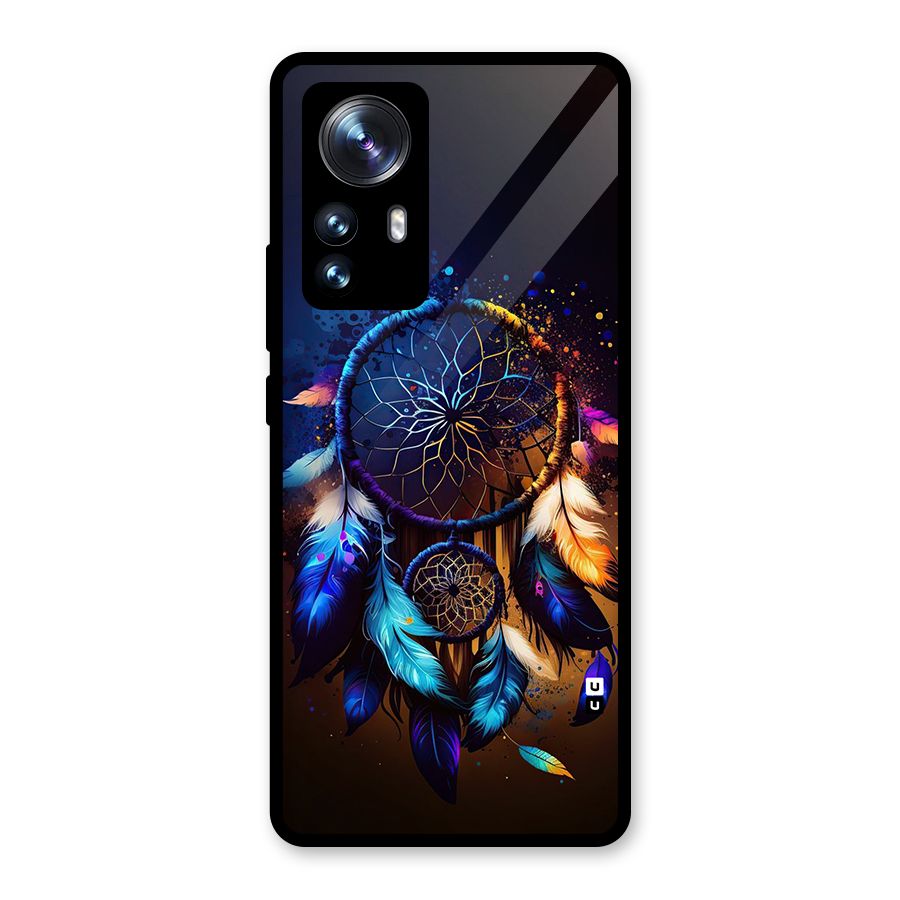Dream Feather Glass Back Case for Xiaomi 12 Pro