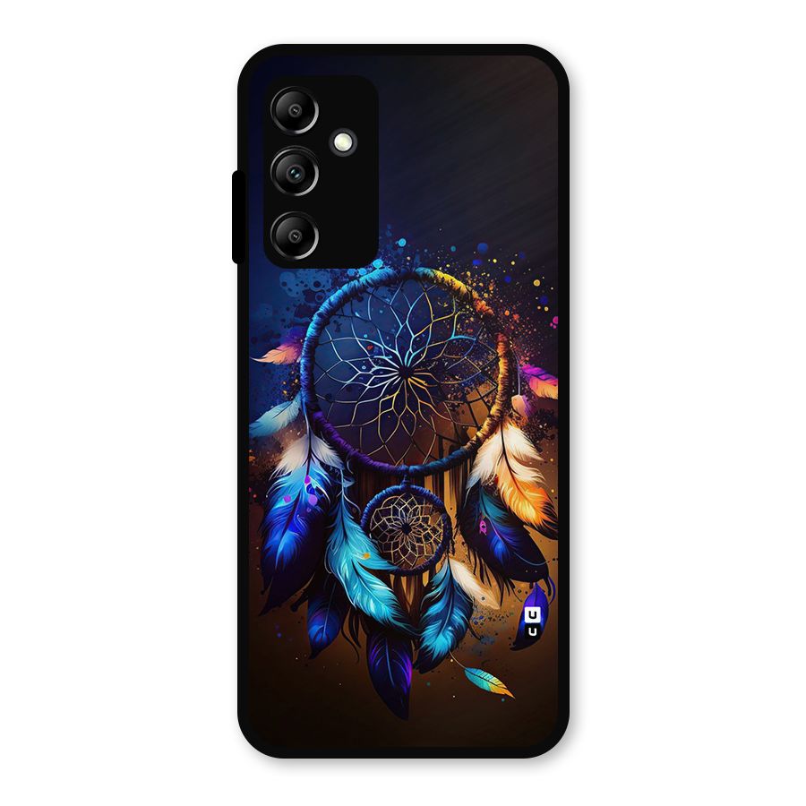 Dream Feather Metal Back Case for Galaxy A14 5G