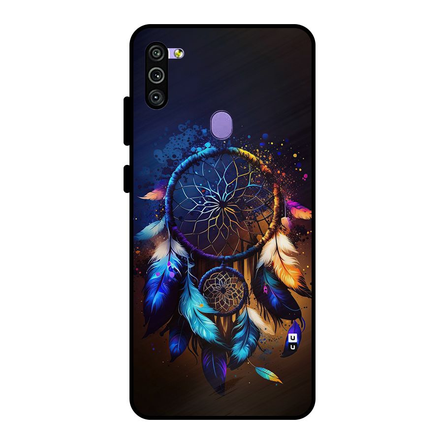 Dream Feather Metal Back Case for Galaxy M11