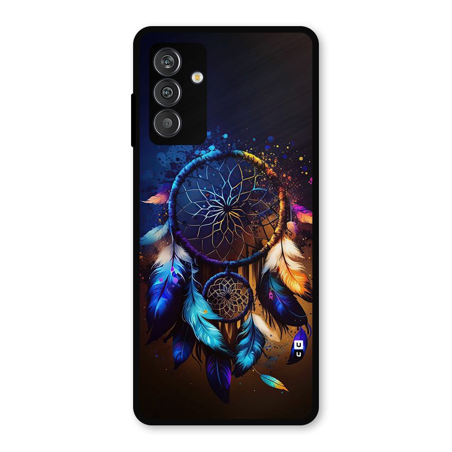 Dream Feather Metal Back Case for Galaxy M14 5G