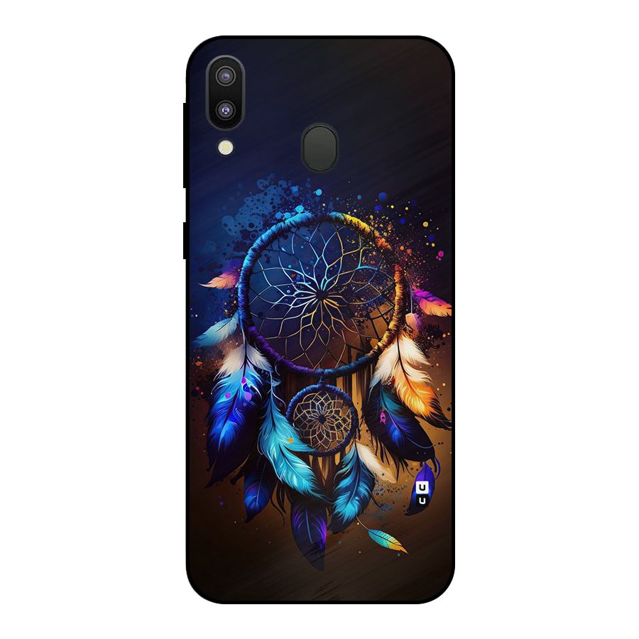 Dream Feather Metal Back Case for Galaxy M20