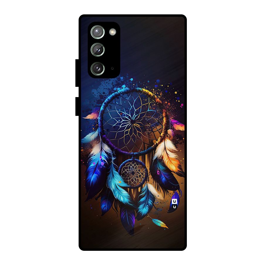 Dream Feather Metal Back Case for Galaxy Note 20