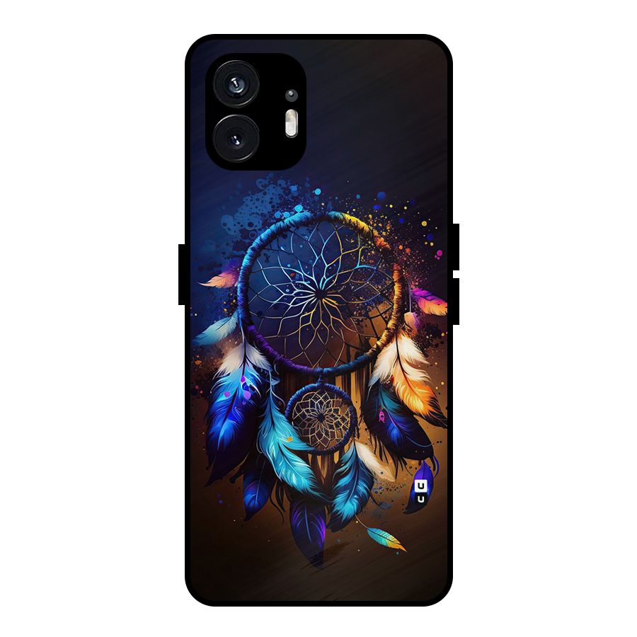 Dream Feather Metal Back Case for Nothing Phone 2