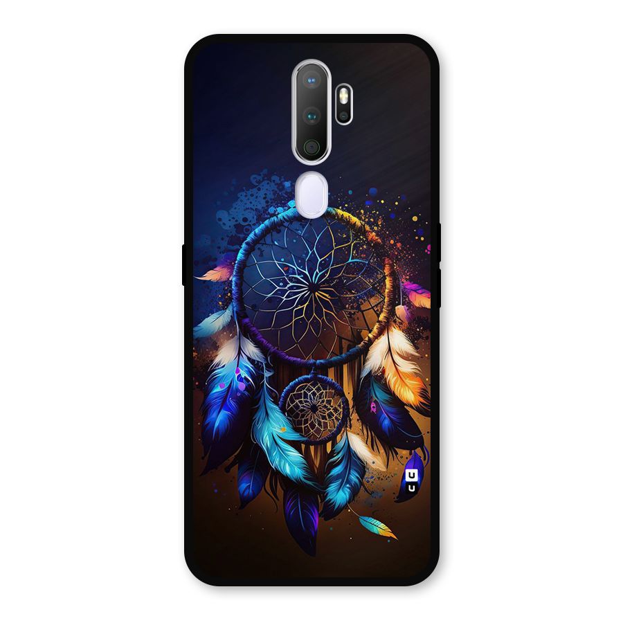 Dream Feather Metal Back Case for Oppo A5 (2020)