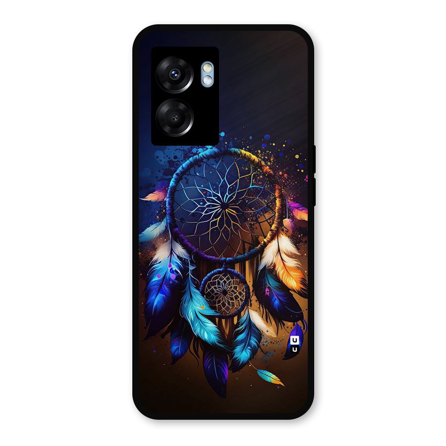 Dream Feather Metal Back Case for Oppo K10 (5G)