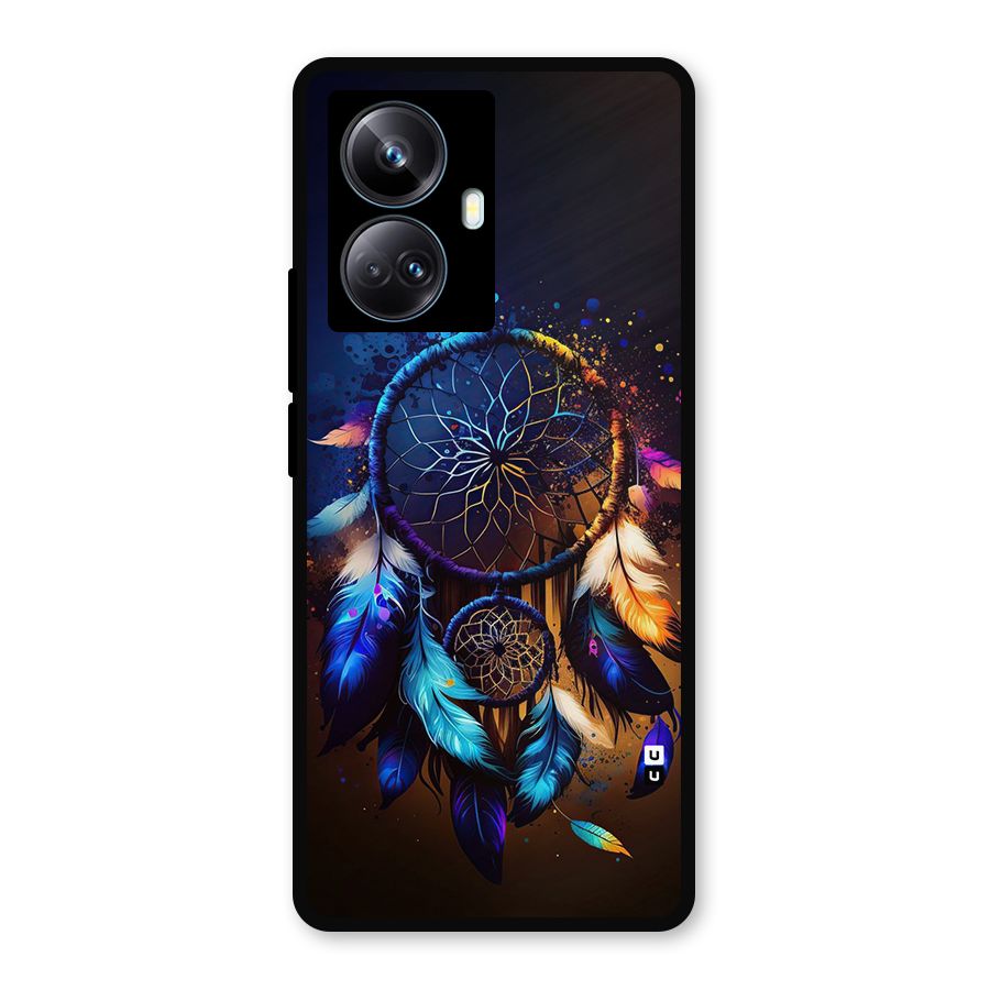 Dream Feather Metal Back Case for Realme 10 Pro Plus