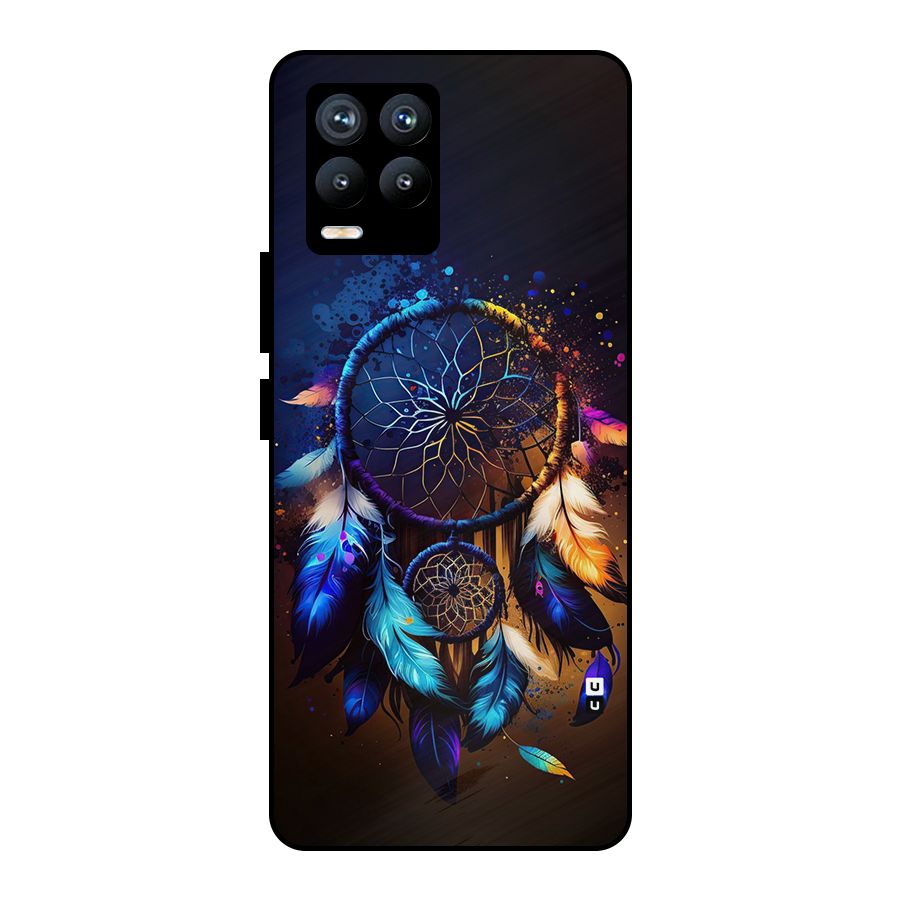 Dream Feather Metal Back Case for Realme 8 Pro