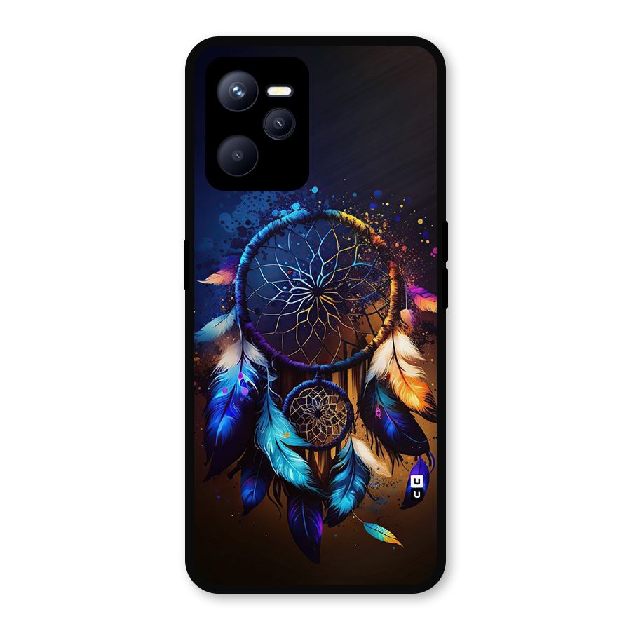Dream Feather Metal Back Case for Realme C35